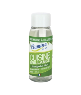 Etamine du Lys - Recharge à diluer Brillance cuisine à l'eucalyptus pulvérisateur