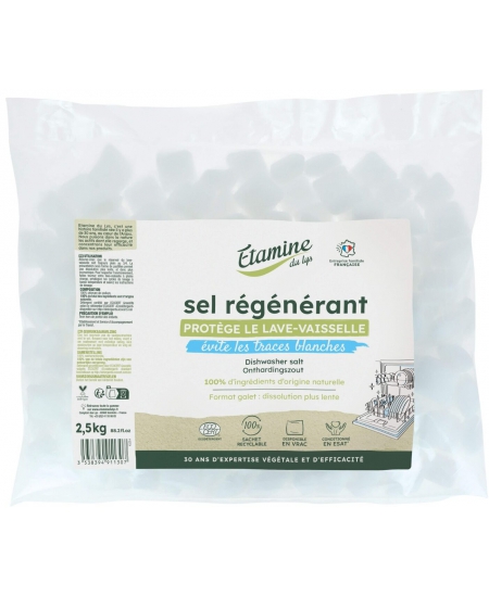 Etamine du Lys - Sel régénérant lave vaisselle - 2.5 kg Etamine du Lys - Sel régénérant lave vaisselle - 2.5 kg