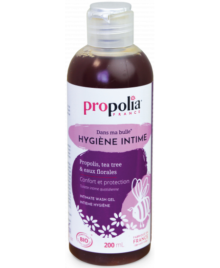 Propolia Gel d'hygiène intime bio Propolis et Tea tree - 200 ml base lavante ultra douce sans savon Espritphyto Propolia Gel d'hygiène intime bio Propolis et Tea tree - 200 ml base lavante ultra douce sans savon Espritphyto