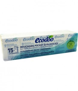 15 Paquets de mouchoirs écologiques Ecodoo hygiène Espritphyto