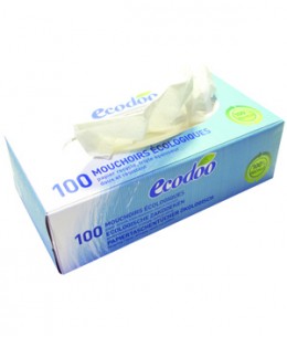 Ecodoo - Boite de 100 mouchoirs