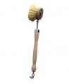 Droguerie Ecologique - Brosse vaisselle Hêtre et fibre d'Agave