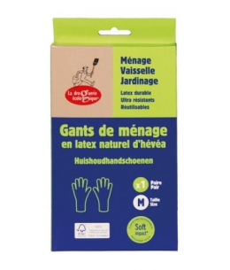 Droguerie Ecologique Gants en latex naturel medium  Espritphyto