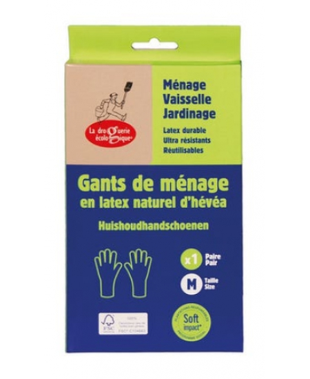 Droguerie Ecologique Gants en latex naturel medium  Espritphyto