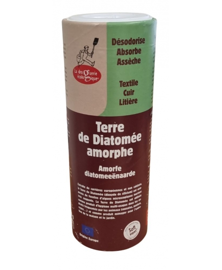 Droguerie Ecologique - Terre de Diatomée amorphe Insecticide en poudre - 250 gr