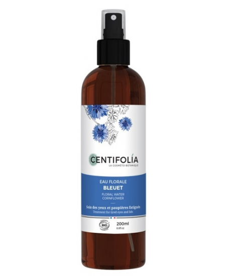 Centifolia - Eau florale de Bleuet Soin des yeux et paupières fatigués - 200 ml Centifolia - Eau florale de Bleuet Soin des yeux et paupières fatigués - 200 ml