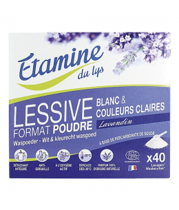 Etamine du Lys - Lessive poudre compacte Senteur Lavande - 2 kg