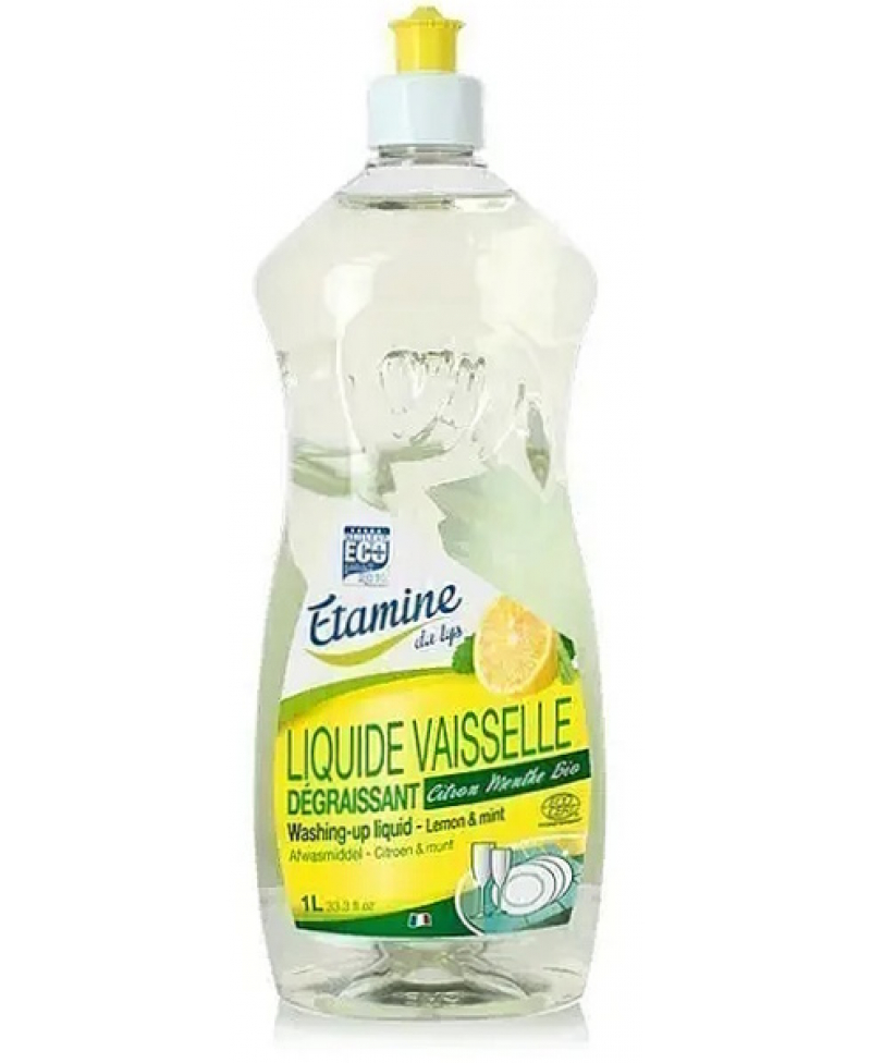 Liquide vaisselle citron, Vaisselle main