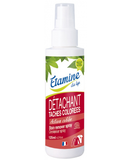 Etamine du Lys - Spray détachant spécial fruits, vin et herbe tâches sèches - 125 ml Etamine du Lys - Spray détachant spécial fruits, vin et herbe tâches sèches - 125 ml