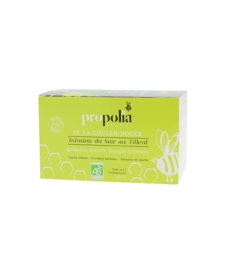 Propolia - Infusion Bio Après Repas Propolis et Plantes - 20 sachets Propolia - Infusion Bio Après Repas Propolis et Plantes - 20 sachets