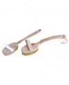Droguerie Ecologique - Brosse bain avec manche Hêtre sisal