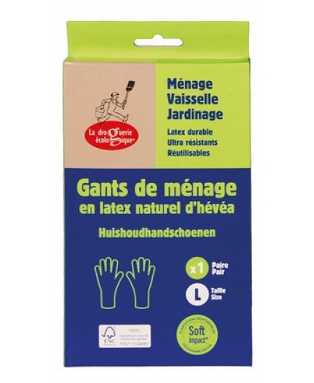 Droguerie Ecologique Gants en latex naturel small Droguerie Ecologique Gants en latex naturel small