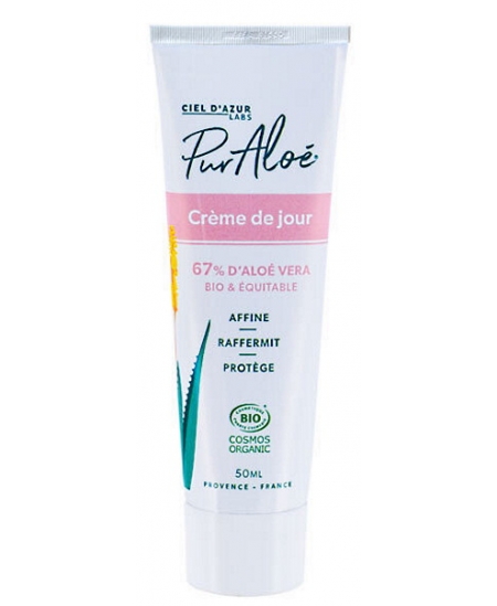 Crème hydratante visage Aloé Vera - 50 ml - Pur Aloé nutrition douceur Espritphyto