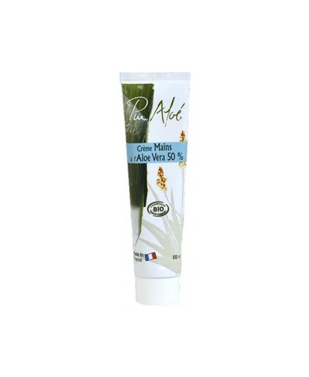 Pur Aloé - Crème Mains à l'Aloe Vera - 100 ml Pur Aloé - Crème Mains à l'Aloe Vera - 100 ml