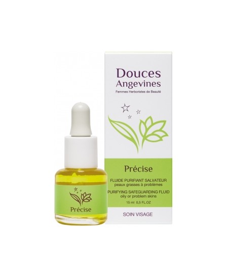 Les Douces Angevines - Précise Soin purifiant pour peaux grasses à problèmes - 15 ml Les Douces Angevines - Précise Soin purifiant pour peaux grasses à problèmes - 15 ml