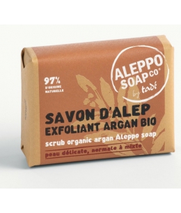 Tade - Savon d'Alep Exfoliant Argan Bio - 100 gr