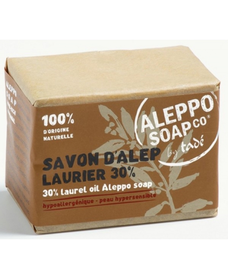 Tade - Savon d'Alep Laurier 30% Aleppo Soap - 200 gr Tade - Savon d'Alep Laurier 30% Aleppo Soap - 200 gr