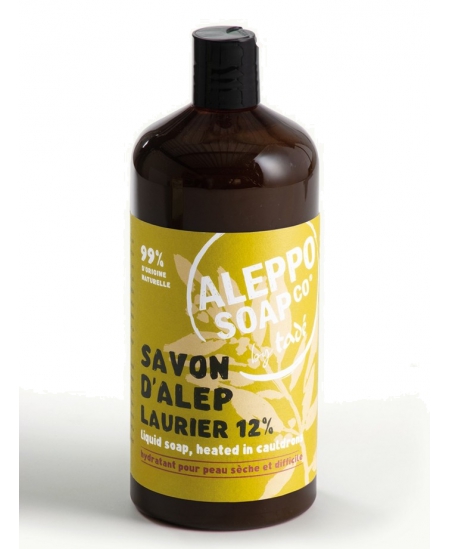 Tade - Savon d'Alep liquide Olive et 12 % Laurier - Recharge 1L Tade - Savon d'Alep liquide Olive et 12 % Laurier - Recharge 1L