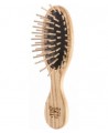 Tek - Mini Brosse ovale en Frêne Naturel 
