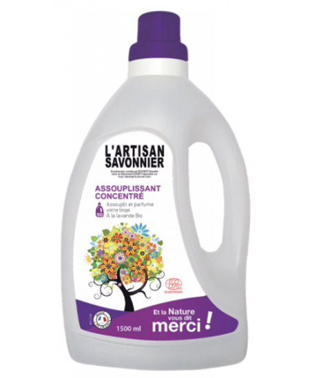 L'Artisan Savonnier Entretien - Assouplissant Concentré Lavandin - 1.5 L L'Artisan Savonnier Entretien - Assouplissant Concentré Lavandin - 1.5 L