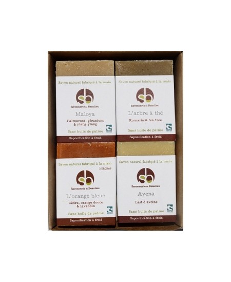 Savonnerie De Beaulieu - Coffret Découverte Femme Savonnerie De Beaulieu - Coffret Découverte Femme