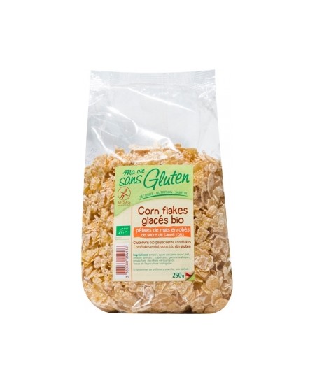Ma Vie Sans Gluten - Corn Flakes glacés sans gluten - 250 gr Ma Vie Sans Gluten - Corn Flakes glacés sans gluten - 250 gr