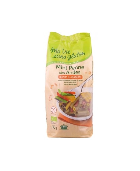 Ma Vie Sans Gluten - Mini Penne des Andes sans gluten - 250 gr Ma Vie Sans Gluten - Mini Penne des Andes sans gluten - 250 gr