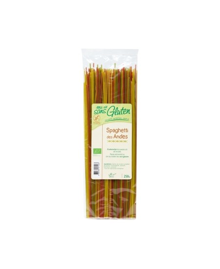 Ma Vie Sans Gluten - Spaghetti des Andes sans gluten - 250 gr Ma Vie Sans Gluten - Spaghetti des Andes sans gluten - 250 gr