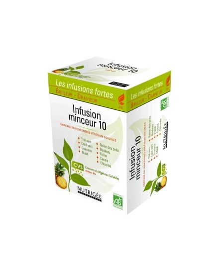 Nutrigee - Infusion Minceur 10 plantes - 30 sachets Nutrigee - Infusion Minceur 10 plantes - 30 sachets
