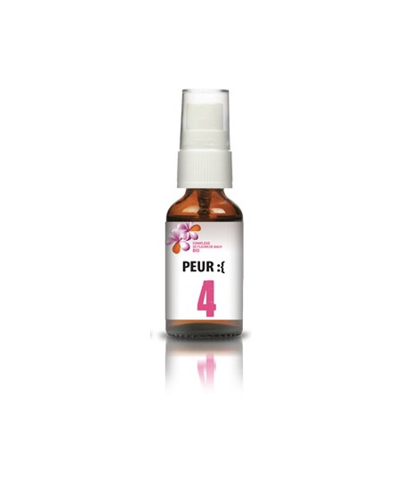 Les Sens Des Fleurs - Complexe 4 PEURS Fleurs de Bach spray - 20 ml Les Sens Des Fleurs - Complexe 4 PEURS Fleurs de Bach spray - 20 ml