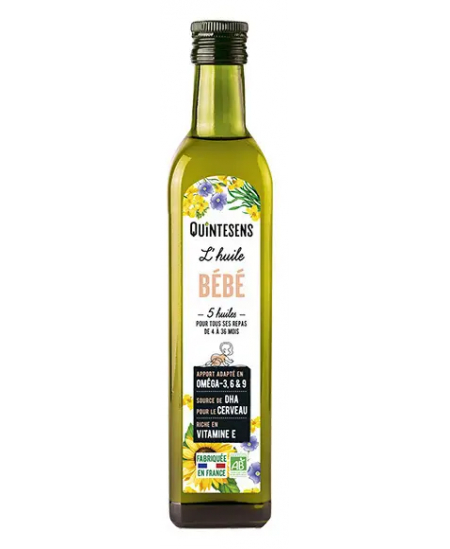 Quintesens - L'huile Bio des Bébés (4 à 36 mois) - 250 ml Quintesens - L'huile Bio des Bébés (4 à 36 mois) - 250 ml