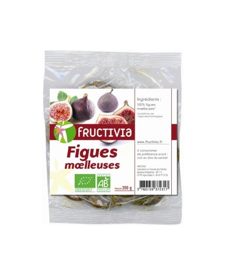 Fructivia - Figues Moëlleuses - 200 gr Fructivia - Figues Moëlleuses - 200 gr