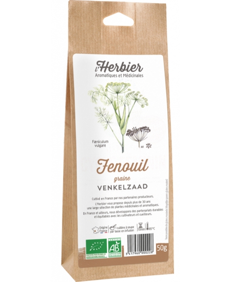 Herbier De France - Fenouil graines - 50 gr