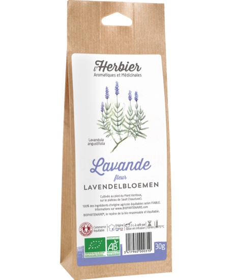 Herbier De France - Lavande fleurs - 30 gr