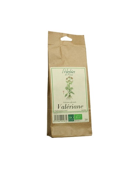 Herbier De France - Valériane racines sachet - 50 gr