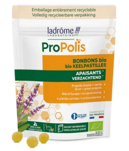 Bonbons Propolis et Echinacéa - 50 gr - Ladrome aide les voies respiratoires Espritphyto