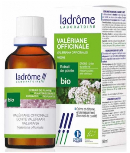 Ladrome - Extrait de plantes fraîches Valériane bio - 50 ml