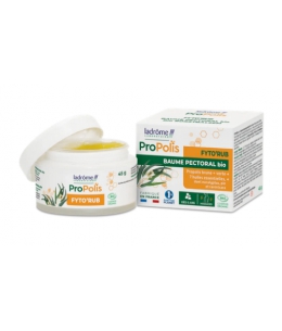 Fyto'Rub Baume respiratoire à la Propolis - 45 g - Ladrome huiles essentielles balsamiques Espritphyto