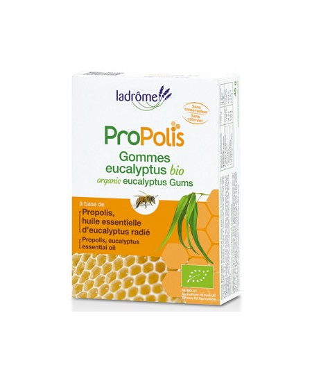 Gommes Propolis et Eucalyptus - 45 gr - Ladrome aide les voies respiratoires Espritphyto Gommes Propolis et Eucalyptus - 45 gr - Ladrome aide les voies respiratoires Espritphyto
