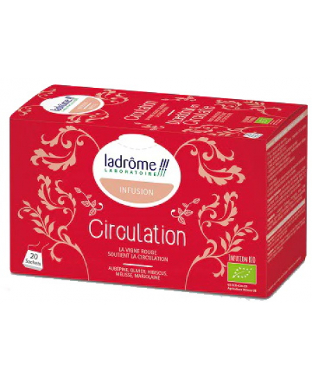 Ladrome - Infusion Circulation bonne tension 20 sachets aubépine vigne rouge espritphyto Ladrome - Infusion Circulation bonne tension 20 sachets aubépine vigne rouge espritphyto