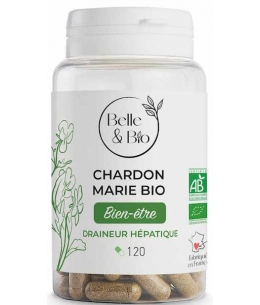 Belle et Bio - Chardon marie bio - 120 gélules