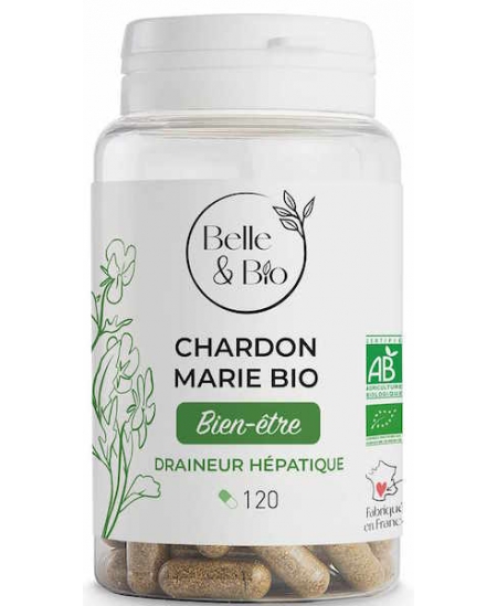 Belle et Bio - Chardon marie bio - 120 gélules Belle et Bio - Chardon marie bio - 120 gélules