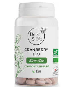 Belle et Bio - Cranberry bio - 120 comprimés