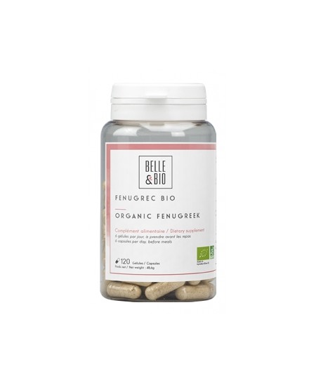 Fenugrec bio - 120 gélules - Belle et Bio aide la digestion Espritphyto