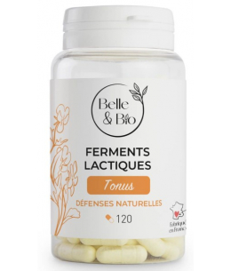 Belle et Bio - Ferments lactiques naturels - 120 gélules