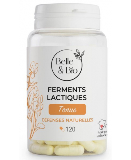 Belle et Bio - Ferments lactiques naturels - 120 gélules