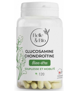 Belle et Bio - Glucosamine et Chondroïtine naturels - 120 gélules