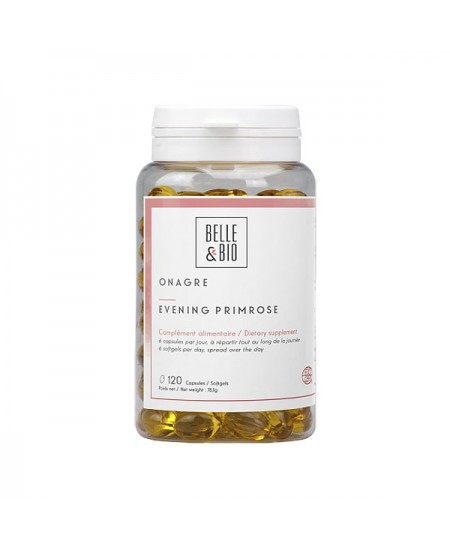 Belle et Bio - Huile Onagre bio - 120 capsules Belle et Bio - Huile Onagre bio - 120 capsules