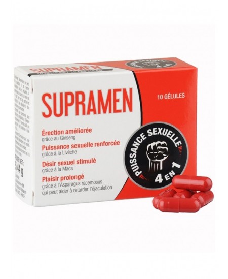 LaboPhyto SupraMen - Puissance Sexuelle 10 gélules - Paraphamadirect