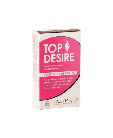 Labophyto - Top désire stimulant sexuel féminin - 60 gélules Labophyto - Top désire stimulant sexuel féminin - 60 gélules